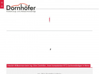 dornhoefer.com Webseite Vorschau