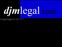 djmlegal.com Webseite Vorschau