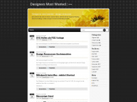 designersmostwanted.com Webseite Vorschau
