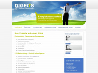 digeos.de Webseite Vorschau