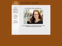 dorothea-fauser-brillenmode.de Webseite Vorschau