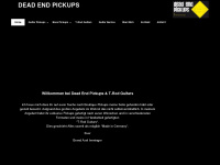 dead-end-pickups.de Webseite Vorschau