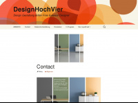 designhochvier.de Webseite Vorschau