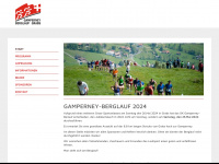 gamperney-berglauf.ch Webseite Vorschau