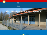 asv-grossholzhausen.de Webseite Vorschau
