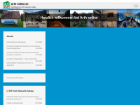 arth-online.ch Webseite Vorschau