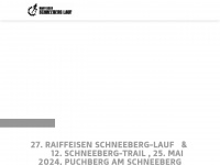 schneeberglauf.at Webseite Vorschau