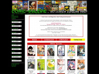 comic-galerie.at Webseite Vorschau