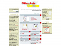 blitzschutz.com Webseite Vorschau