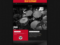 deaf-elephant.de Webseite Vorschau