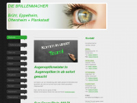 die-brillenmacher.com Webseite Vorschau