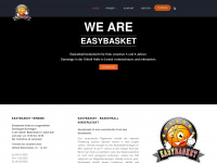easybasket.ch Webseite Vorschau