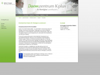 darmzentrum-kplus.de Webseite Vorschau