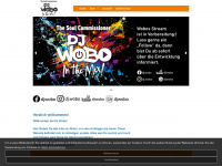 djwobo.de Webseite Vorschau