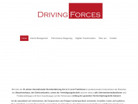 driving-forces.de Webseite Vorschau