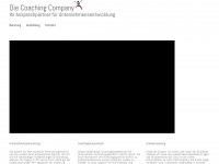 die-coaching-company.com Webseite Vorschau