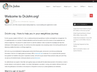 drjohn.org Webseite Vorschau