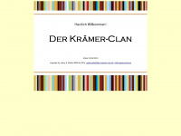 der-kraemer-clan.de Webseite Vorschau