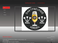dart-freunde-verden.de Webseite Vorschau