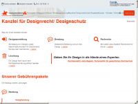 designrecht.com Webseite Vorschau