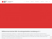drk-go-landsberg.de Webseite Vorschau