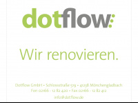 dotflow.de Webseite Vorschau