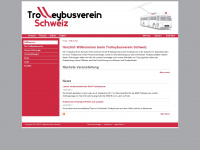 trolleybus.ch Webseite Vorschau