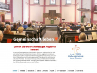 tabita-kirchengemeinde.de Webseite Vorschau