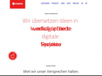 coeno.com Webseite Vorschau