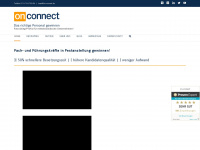 on-connect.de Webseite Vorschau