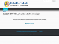 elsbethenschule-memmingen.de Webseite Vorschau