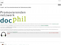 docphilol.uni-muenchen.de Webseite Vorschau