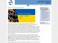 gfps.org Webseite Vorschau