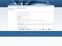 die-energie-berater.com Webseite Vorschau