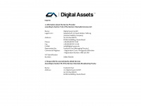 digital-assets.de Webseite Vorschau