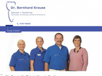drkrauss-bruchsal.de Webseite Vorschau