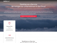 desktop-as-a-service.de Webseite Vorschau