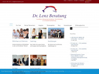 drlenzberatung.com Webseite Vorschau
