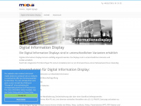digital-information-display.de Webseite Vorschau
