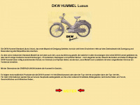 dkw-hummel-luxus.de Webseite Vorschau