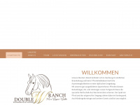 double-w-ranch.de Webseite Vorschau