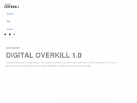 digital-overkill.de Webseite Vorschau