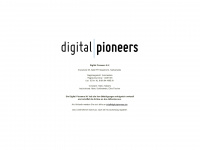 digital-pioneer.de Webseite Vorschau