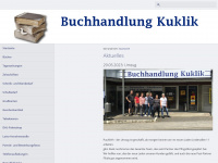 buchhandlung-kuklik.com Webseite Vorschau