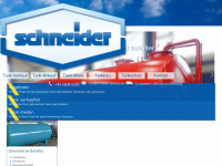 schneider-tankbau.de Webseite Vorschau
