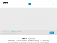 pfpro.de Webseite Vorschau