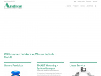andrae-wassertechnik.de Webseite Vorschau