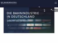 bahnindustrie.info Webseite Vorschau