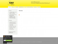 kavbw.de Webseite Vorschau
