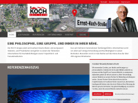 koch-dach.de Webseite Vorschau